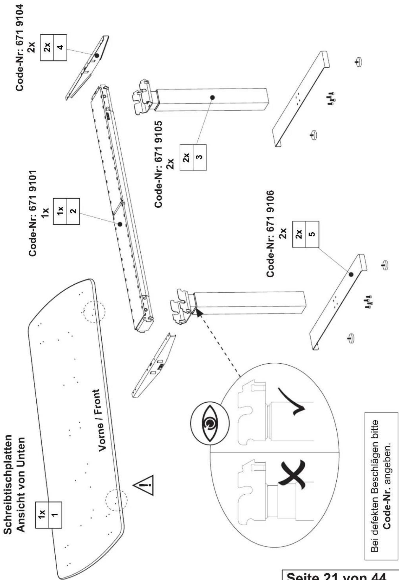 Paidi e−lion 1 - Höheneinstellung Empfehlungswerte - 18