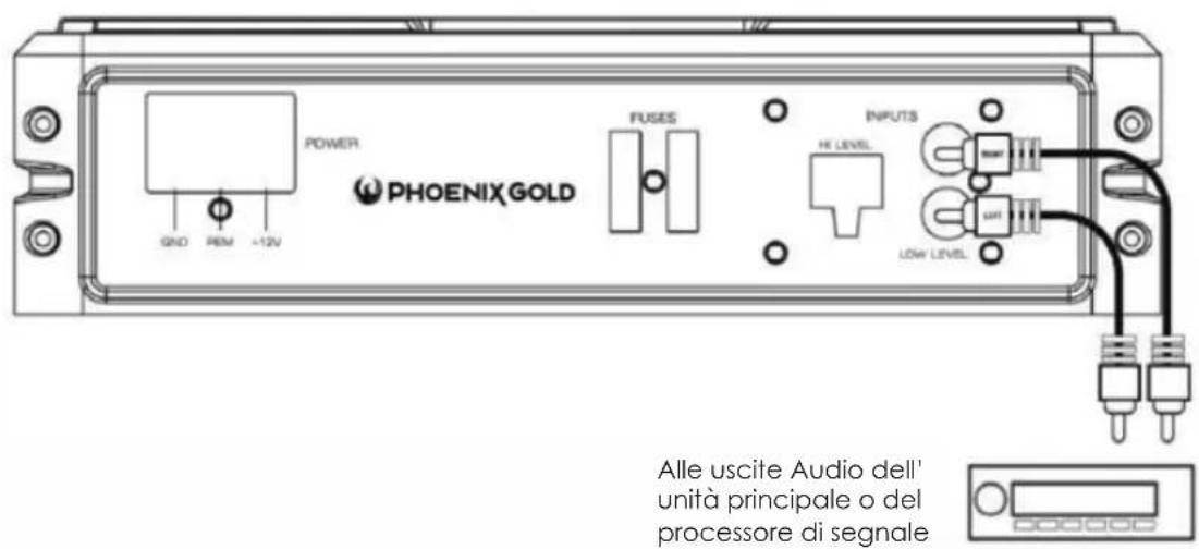 PHOENIX GOLD Z8150V2 - Cableado de entrada de nivel bajo - 1