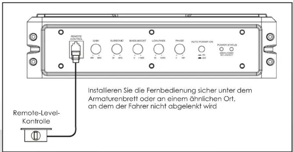 PHOENIX GOLD Z8150V2 - Anschluss für Remote-Pegelregelung - 1