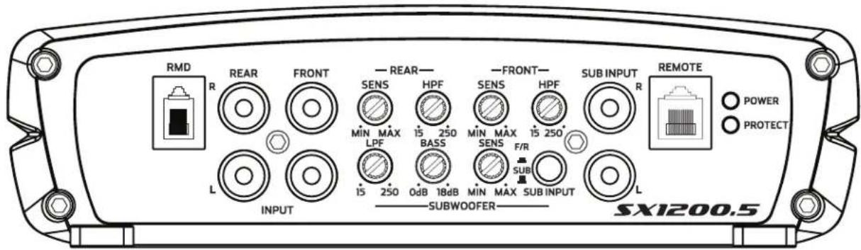 PHOENIX GOLD SX1200.1 - CONTROL REMOTO de NIVEL de BAJOS - 1