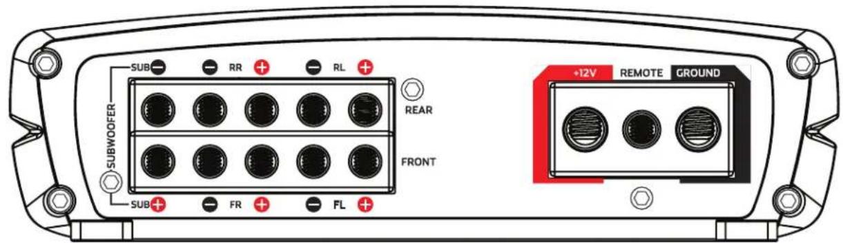 PHOENIX GOLD SX1200.1 - REMOTE BASS LEVEL CONTROL (RBCF) - 2