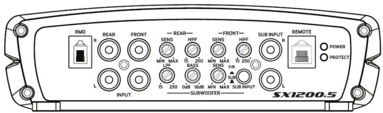 PHOENIX GOLD SX600.1 - COMMANDE À DISTANCE DU NIVEAU DES BASSES - 1