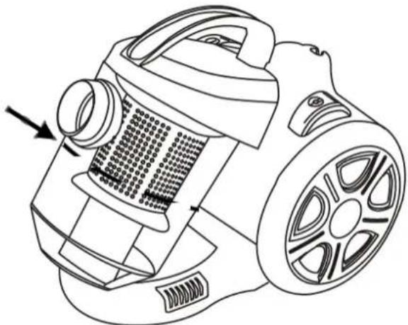TECHWOOD TAS-759 - Vidage du sac à poussière - 1