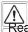 Gardyer R400 - Symbols on the device - 1
