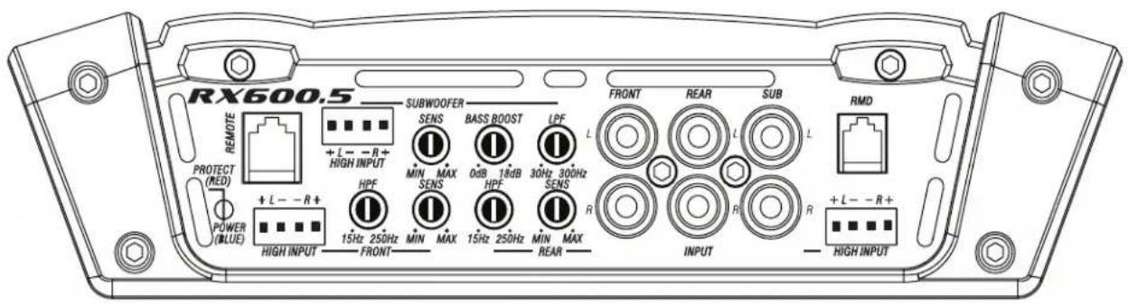 PHOENIX GOLD RX600.5 - REMOTE BASS LEVEL CONTROL (RBC) - 1