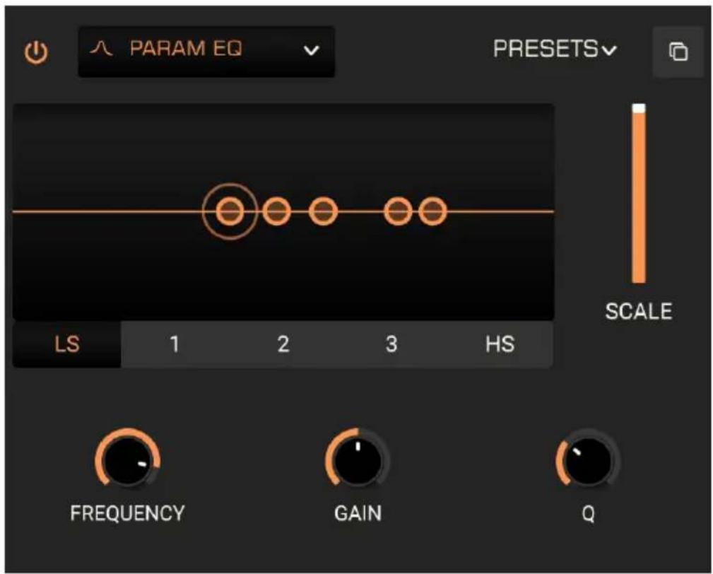 Arturia Prophet-5 V - Égaliseur paramétrique - 1