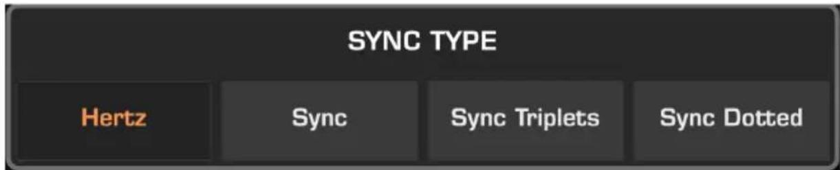 Arturia Prophet-5 V - Options de synchronisation du LFO - 1