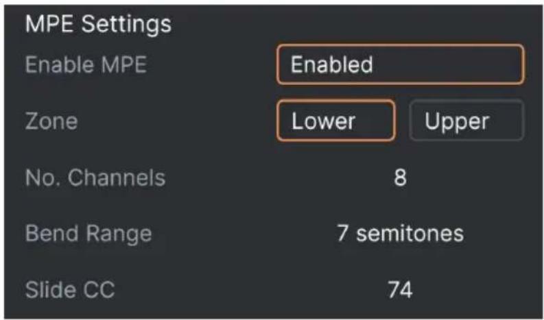 Arturia Prophet-5 V - Onglet Settings - 3