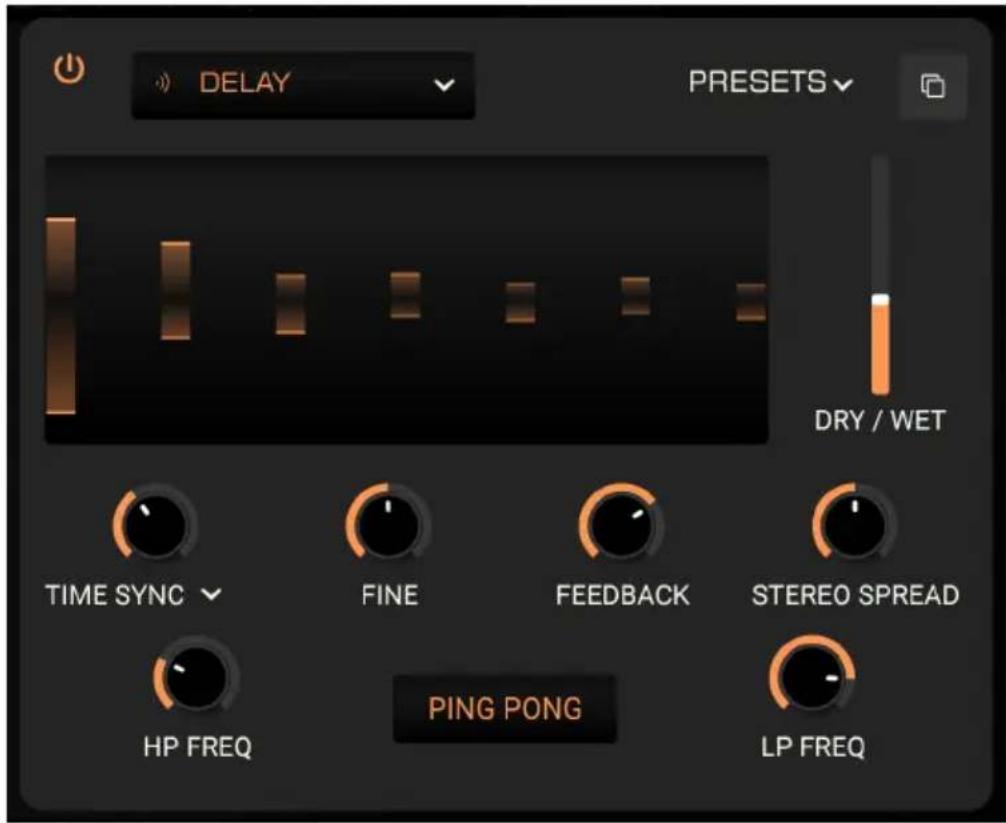 Arturia Prophet-5 V - Delay - 1
