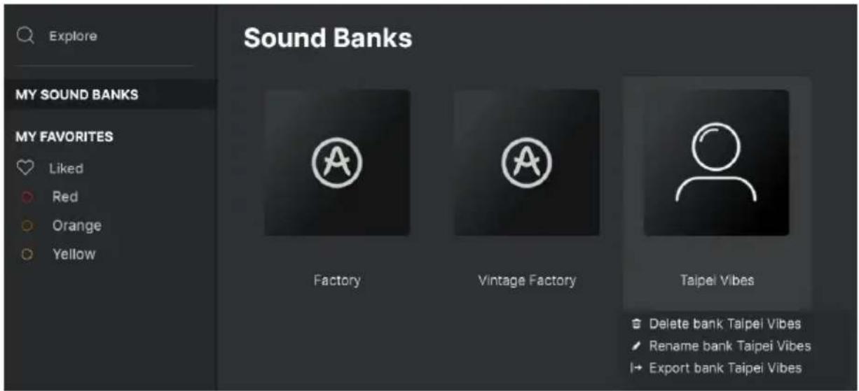 Arturia OP-Xa V - My Sound Banks [Mes banques de sons] - 1