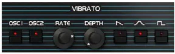 Arturia OP-Xa V - Section Vibrato - 1