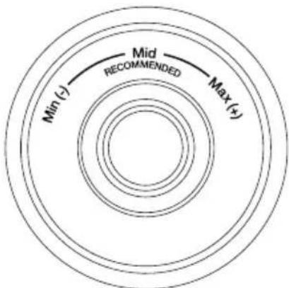 Orima ORH-451-NFW - Ajuste de temperatura do compartimento do congelador - 1