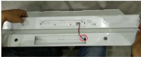 SIEMENS KF96DPXEA - 0 °C osa lambi eemaldamine - 8