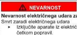 SIEMENS KF96DPXEA - Struktura opozoril - 4