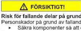 SIEMENS KF96DPXEA - Byte av den vänstra dörrens gångjärn - 8