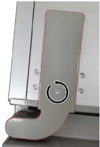 SIEMENS KF96DPXEA - Demontáž závěsů levých dvířek - 1