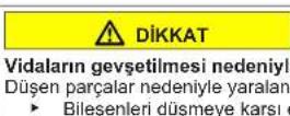 SIEMENS KF96DPXEA - Sol kapı menteşelerinin değiştirilmesi - 8