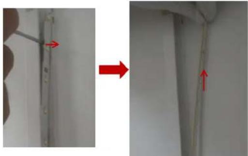 SIEMENS KF96DPXEA - Отстранете горната LED лампа на отделението на хладилника - 7
