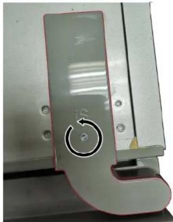 SIEMENS KF96DPXEA - Dešiniųjų durelių vyrių išmontavimas - 1