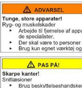 SIEMENS KF96DPXEA - Udskiftning af venstre dørhængsler - 2