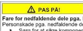 SIEMENS KF96DPXEA - Udskiftning af højre dørhængsler - 6