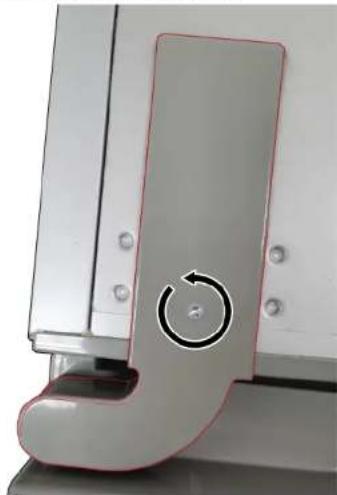 SIEMENS KF96DAXEA - Vasakpoolsete uksehingede eemaldamine - 1