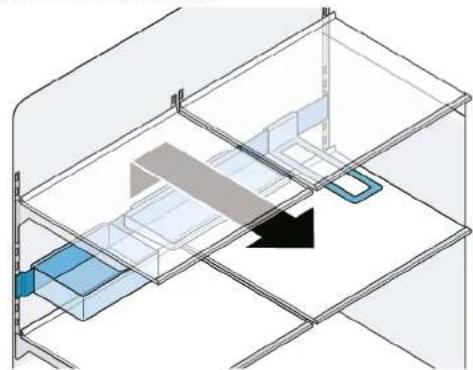 SIEMENS KF96DAXEA - Uitrustingsbalk verwijderen - 1
