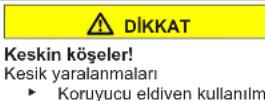 SIEMENS KF96DAXEA - Sağ kapı menteşelerinin değiştirilmesi - 4