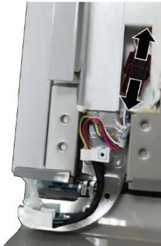 SIEMENS KF96DAXEA - Remover as dobradiças da porta esquerda - 2