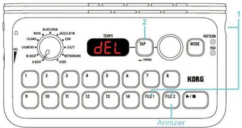 KORG KR-11 - Initialisation des réglages d'usine - 1