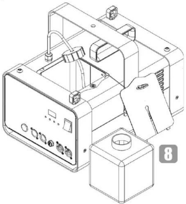 Showtec QubiQ S2500 - Risque d'explosion due à une mauvaise manipulation - 4