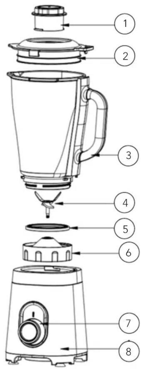WILFA Daily DBL-1200B - TUOTTEEN KUVAUS - 1