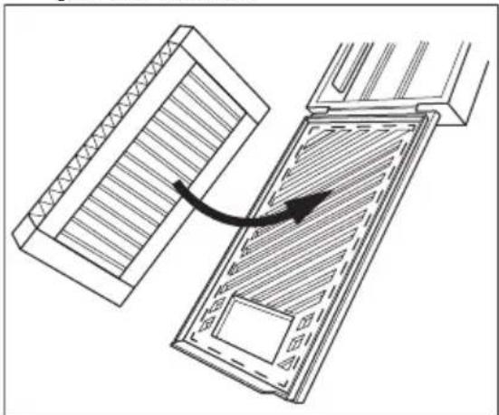 ELECTROLUX SB360NICN - Installing and replacing the CleanAir+ filter - 2