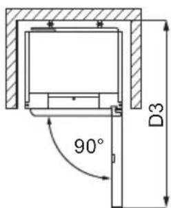 ELECTROLUX SB360NICN - Dimensioni - 3