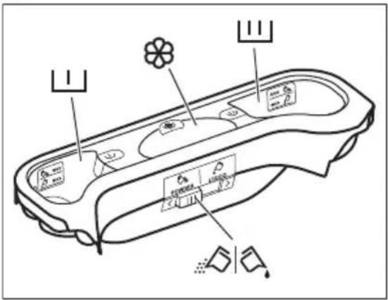 ELECTROLUX WASL5T500 - Scomparti del detersivo. Uso di detersivi e additivi - 2