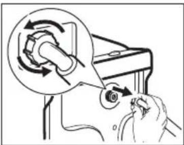 ELECTROLUX WASL5T500 - Cleaning the inlet hose and the valve filter - 2