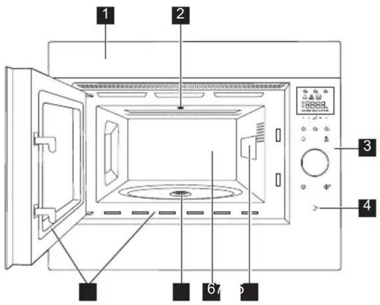 ELECTROLUX MBE2657SE - Four micro-ondes - 1