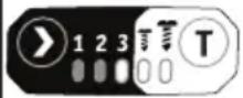 Flex ID 1/4" 18.0-EC HD - To select the "T" mode: - 2