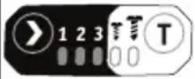 Flex ID 1/4" 18.0-EC HD - „T“-režiimi valimiseks tehke järgmist. - 3