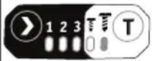 Flex ID 1/4" 18.0-EC HD - Výber režimu „T“: - 5