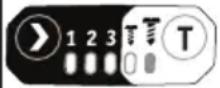 Flex ID 1/4" 18.0-EC HD - За да изберете режим „T“: - 5