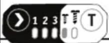 Flex ID 1/4" 18.0-EC HD - Pentru a selecta modul „T“: - 4