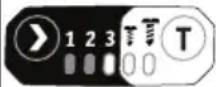 Flex ID 1/4" 18.0-EC HD - Selezione della modalità "T" - 2