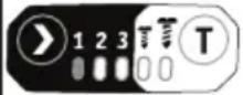 Flex ID 1/4" 18.0-EC HD - To select the "T" mode: - 1