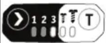 Flex ID 1/4" 18.0-EC HD - Za izbiro načina »T«: - 2