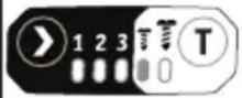 Flex ID 1/4" 18.0-EC HD - За да изберете режим „T“: - 4