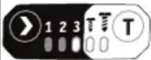 Flex ID 1/4" 18.0-EC HD - Om de "T"-modus te selecteren: - 2