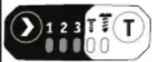 Flex ID 1/4" 18.0-EC HD - Выбор режима «Т» - 3