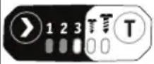 Flex ID 1/4" 18.0-EC HD - Pentru a selecta modul „T“: - 2
