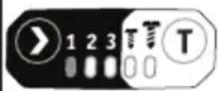 Flex ID 1/4" 18.0-EC HD - Выбор режима «Т» - 1